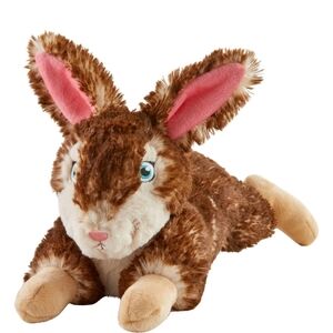 Chewy Frisco Realistic Rabbit Plush Squeaky Dog Toy, Medium/Large